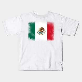 mexico flag Kids T-Shirt